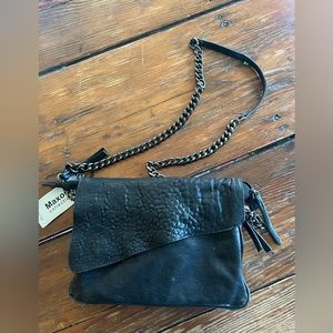 Maxon leather crossbody purse